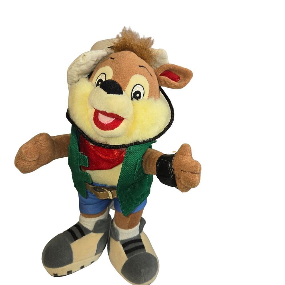 Chosun Fred Harvey‎ Trading Company Plush Squirrel Explorer Stuffed Animal 13"